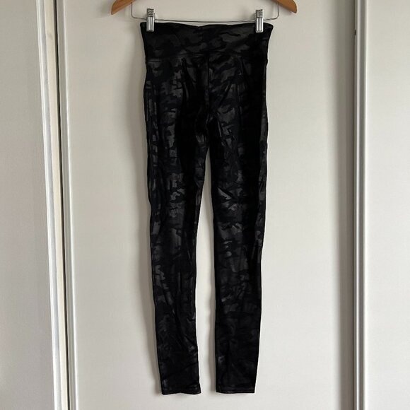 Spanx | Faux Leather Camo Leggings - Picture 6 of 8